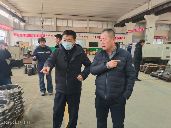深入企業調研，助力產業發展——記專員張翀一行走訪葫蘆島力天重工